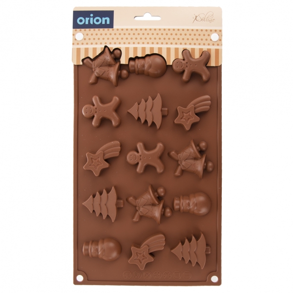Orion Silikonová forma na čokoládu Christmas obal
